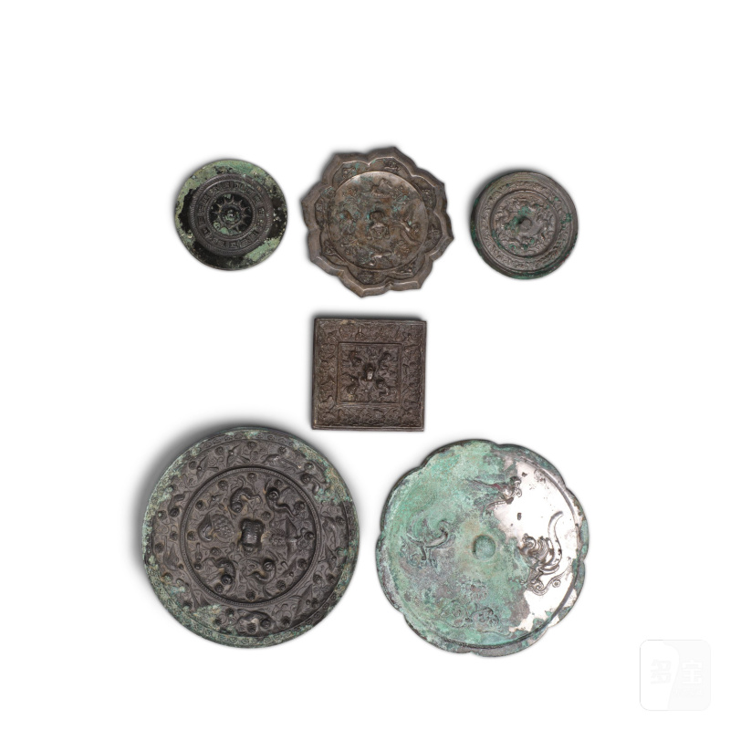 漢 《内而清》銘銅鏡 | SIX BRONZE MIRRORS